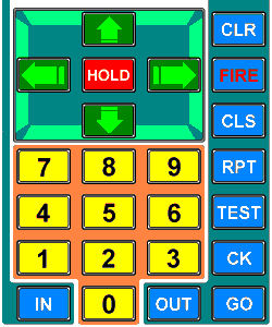Big Trak Key Pad